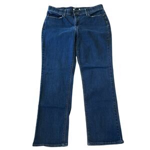 Levi's Women's 525 Perfect Waist Straight Leg Jeans Dark Wash Size 32